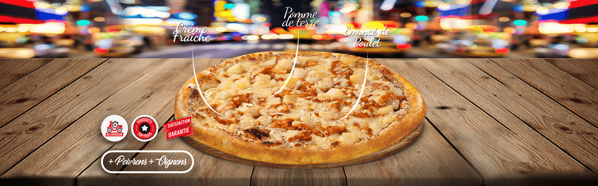 livraison pizza